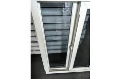 China Security Mesh UPVC Sliding Window For Residential Home Replacement supplier