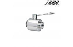 China Sanitary Quick Installation Ball Valve With Low Friction Coefficient supplier