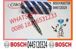 China High Quality Diesel Fuel Injector Common Rail Injector Assembly 0445120324 supplier