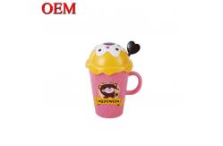 China Custom manufacturer custom plastic pvc vinyl toys Customized  Plastic Cup Mugs supplier