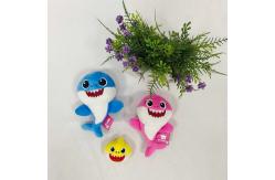 China Vocal PP Cotton Filled Plush Small Shark Stuffed Animal supplier