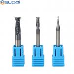 Small CNC Milling Flat Cutter Solid Carbide End Mill 0.5μM Grain Of Powder for sale