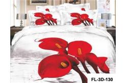 China 3D Printed Floral Sheet Set supplier