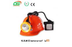 China Waterproof  IP6515000 lux 6.6Ah Rechargeable Underground Explosion Proof LED Miner Lamp supplier