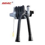09 Type Motorized Vehicle Exhaust Extracting Hose Reel   With Dual Pipe for sale