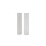 Plastic Lip Balm Tube 17g Cylinder White Empty Deodorant Stick Container for sale