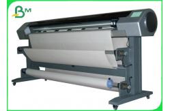 China White Bond Paper Roll For All Plain Plotters 45gsm - 85gsm 65inch supplier