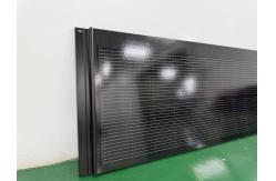 China Greenhouse Commercial Solar Modules BIPV Double Glass Solar Panel supplier
