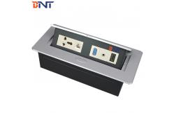 China Conference Table Cable Connection Pop Up Electrical Socket With Usb And HD-MI supplier