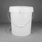 Custom Logo 5 Gallon Plastic Buckets With Lid for sale