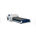 China QH-8025FD High power Large format Sheet Metal Laser Cutting Machine 8000×2500mm for thick plate for sale