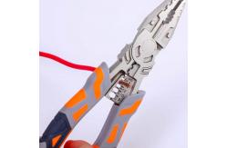 China Precise Multifunction Pliers Cutting Edges 62 HRC 224mm Universal Wire Stripping Tool supplier