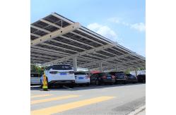 China Highway Solar Car Charging Station BIPV Module Solar Carport System supplier
