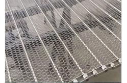 China Anti Rust Chain Link Conveyor Belt Wire Diameter 0.8-4mm supplier