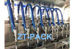 China 4kw PLC Detergent Filling Machine 700b/H Dishwashing Liquid Filling Machine supplier