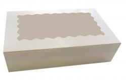 China Custom Macaron Packaging Paper Box For Bakery And Dessert Gifts With Window supplier