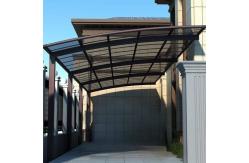 China Rectangular Polycarbonate carport Awning with UV Protection Create Perfect Outdoor Space supplier