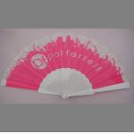 Promotion Plastic Folding Hand Fans / Custom Wedding Hand Fans for sale