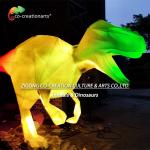 Fiberglass Dinosaur Model With Dynamic Skeleton-To-Life Projection for sale