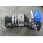 5 Ton Gasoline Engine Cable Winch Puller, Powered Rope Pulling Winch In Construction Line for sale