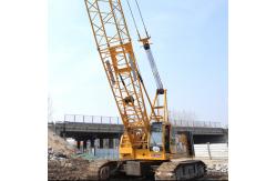 China 298kW Engine Power 100T Crawler Crane PLC Control System And 100000kg Operating Weight supplier