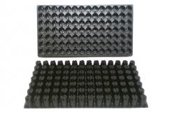 China Reuseable Seed Nursery Tray 45 Cells Rectangular Plastic Germination supplier