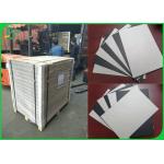 High Thickness 2.0mm 2.5mm 3mm Laminated Black Lined GreyBoard For CD and DVD Boxes for sale