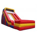 Red Yellow Blue Children Fun Park Inflatable Slide For Rentals for sale