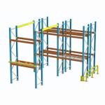 OEM ODM Adjustable Stacking Shelves High Capacity Warehouse Storage Pallet Racks