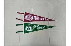 China CMYK Printing OEM Triangle School Pennant Flag Digital Printing supplier