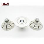 Diamond Bullnose 85mm Stone Router Bits M14 Thread No 1 Grit