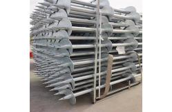 China Portable Helical Ground Anchors Foundation Customized For Solar System Foundation​ supplier