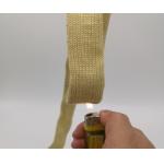 high temperature resistant shear resistant Aramid fiber  tape /strip  Kevlar fiber tape rope for sale