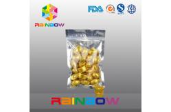 China 100g Snack Bags Packaging Front Transprent Back Foil With Zipper supplier