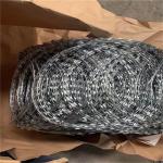 Hot Selling Security Anti-Rust Solid Galvanized Steel Barbed Wire Fence Roll PVC Coated Iron Wire for Farm Mesh for sale