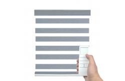 China CCC Polyester Ultra Smart Blinds Tuya Semi Shading Wifi Blackout Blinds supplier