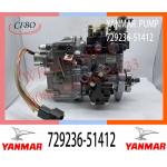 729236-51412 YANMAR Diesel 4TNV88 3TNV88 Engine Fuel Injection Pump 729242-51380 for sale