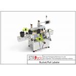 STR-S Servo System Bucket / Pail Labeler 20 - 80pcs/min for sale