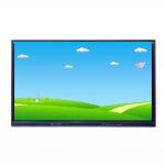 350cd/M2 Interactive Flat Panel Digital Board 75 Inch 20 Touch Points Model QS-75 for sale