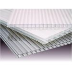 Clear Twin Wall Polycarbonate Roofing Sheet With Modern Design 4mm-20mm Thickness