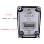 Outdoor IP67 Lightning Strike Counter 500A-100kA 5 Year Battery Surge Recorder for sale