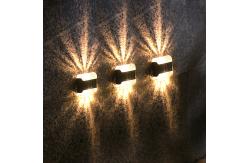 China Courtyard Super Bright Solar Wall Light LED Garden Villa Washing Lamp supplier