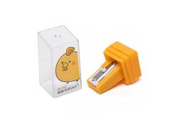 China Cartoon Chicken Monkey Handheld Pencil Sharpener supplier