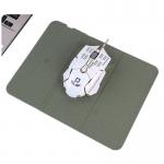 Foldable Leather Fast Charging Mouse Pad , Ultralight Keyboard Mat For Desk for sale