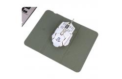 China Foldable Leather Fast Charging Mouse Pad , Ultralight Keyboard Mat For Desk supplier