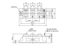 China IGBT Power Module 2MBI75N-120H IGBT(1200V 75A) FUJITSU igbt power module supplier