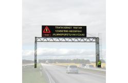 China 12V 24V DC VMS Traffic Signs Digital Board Road Control system supplier