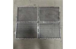 China 600X600mm Hexagonal Perforated Metal Facade Aluminum Panel For Cladding Building supplier