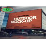 Outdoor SMD P6 Commercial RGB Led display Led Video Screen water proof cabinet for sale