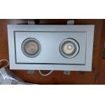 15W Aina Square Double Head Surface Mounted Spotlight for Bedroom Living for sale
